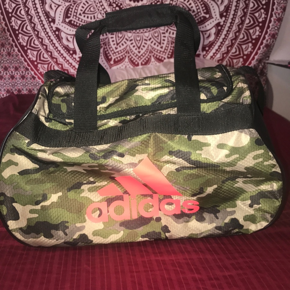Adidas athletic duffle bag